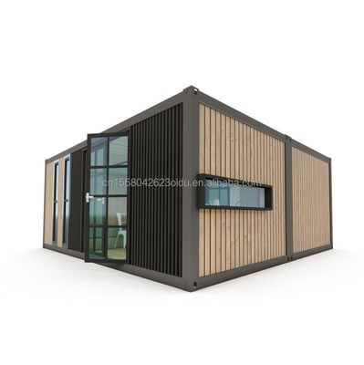 Customizable Detachable Mobile House EU Two Bedrooms Two 20ft Prefabricated Container House for Personalized Living