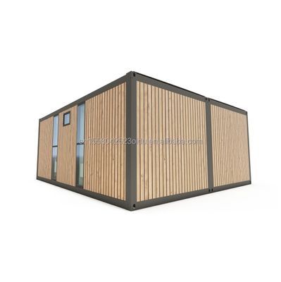 Customizable Detachable Mobile House EU Two Bedrooms Two 20ft Prefabricated Container House for Personalized Living