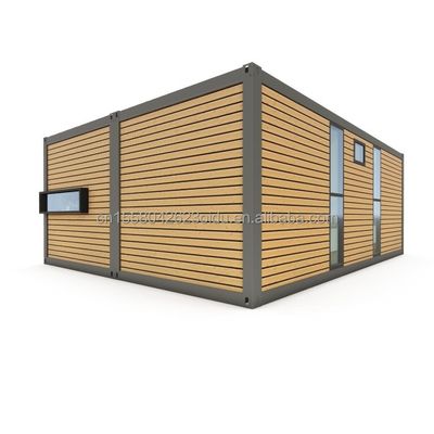 Galvanized Steel Bending 180g Modern Design 2 Bedroom Prefab Expandable Container House for Commercial Mall Application
