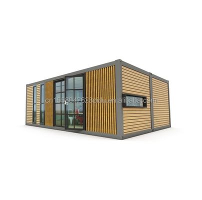 Galvanized Steel Bending 180g Modern Design 2 Bedroom Prefab Expandable Container House for Commercial Mall Application
