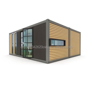 Galvanized Steel Bending 180g Modern Design 2 Bedroom Prefab Expandable Container House for Commercial Mall Application