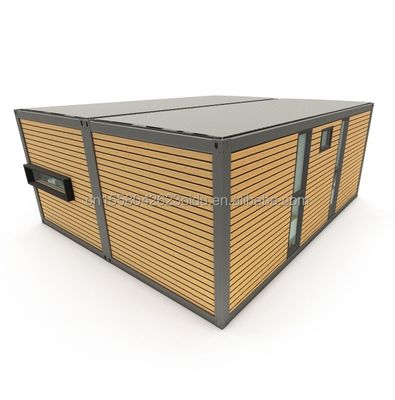 Galvanized Steel Bending 180g Modern Design 2 Bedroom Prefab Expandable Container House for Commercial Mall Application