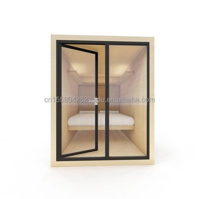 Luxary Style Wooden Prefabricated Log Cabin for Detachable Container Apartment Simple Prefab Steel House