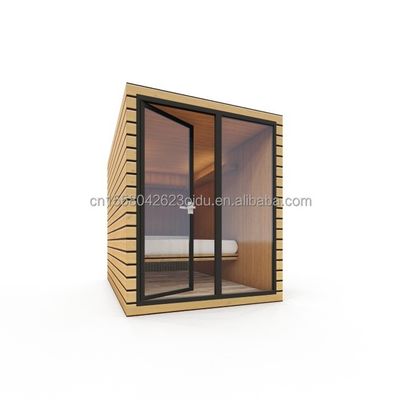 Luxary Style Wooden Prefabricated Log Cabin for Detachable Container Apartment Simple Prefab Steel House