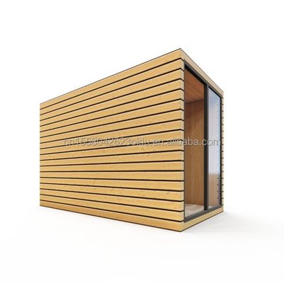 Luxary Style Wooden Prefabricated Log Cabin for Detachable Container Apartment Simple Prefab Steel House