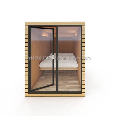 Luxary Style Wooden Prefabricated Log Cabin for Detachable Container Apartment Simple Prefab Steel House