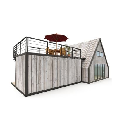Customized Color EU Modern Container House Prefab Portable Tiny Home Modular Homes Light Steel Villa Prefabricated Houses