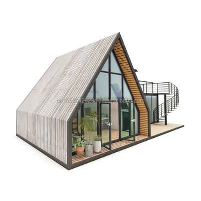 Customized Color EU Modern Container House Prefab Portable Tiny Home Modular Homes Light Steel Villa Prefabricated Houses