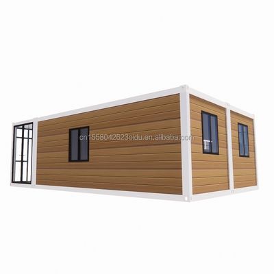 20ft Modern Expandable Container House for Carport Prefabricated Mobile Steel Sandwich Panel Material Hotel Restaurant Bar