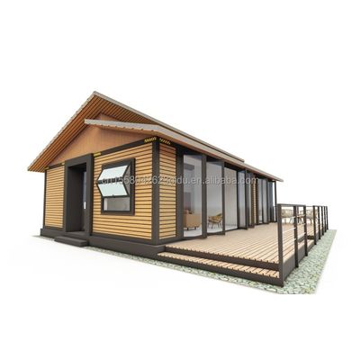 Modern Design Triangle Combined Flat Pack Steel and Wooden Container House Expandable for Outdoor Application 20ft or 40f