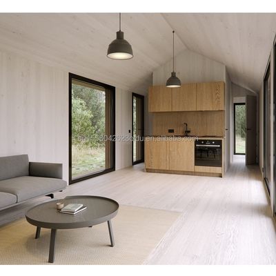 20ft Mobile Home Garden Studio Prefabricated Customizable Steel Container House with Wall 50/75/100mm Wave Sandwich Panel