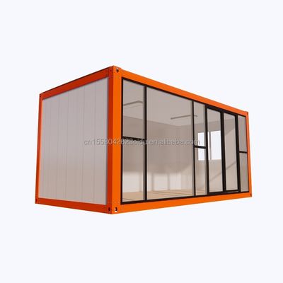 Modern Design Style Office Building for Hotel Resort Made of Prefabricated Steel Structure and Sandwich Panel Container House