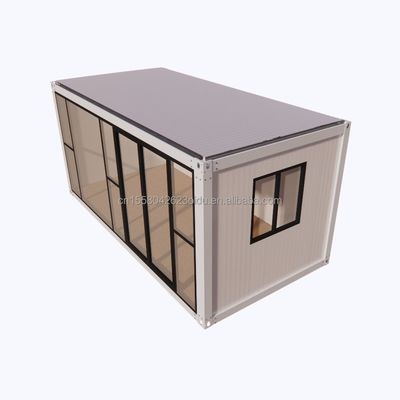 Modern Design Style Office Building for Hotel Resort Made of Prefabricated Steel Structure and Sandwich Panel Container House