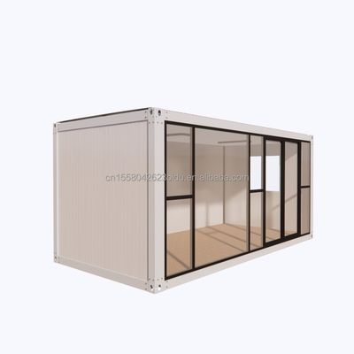 Modern Design Style Office Building for Hotel Resort Made of Prefabricated Steel Structure and Sandwich Panel Container House