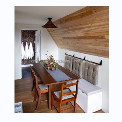 20ft or 40ft Container Modern Design EU Triangle Shape Steel Structure Wooden Houses with A-Shaped Steel Structure Frame Room