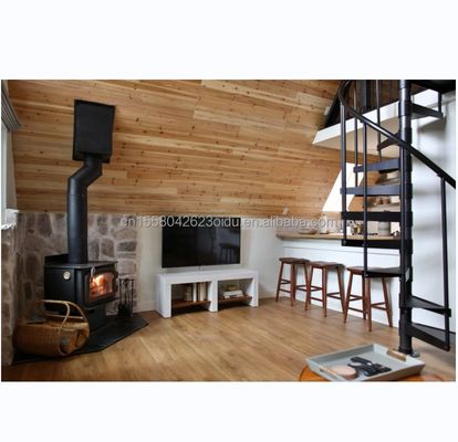 20ft or 40ft Container Modern Design EU Triangle Shape Steel Structure Wooden Houses with A-Shaped Steel Structure Frame Room