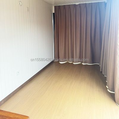 EU 20ft Wooden Houses Prefabricated Houses Galvanized Steel Structure Modern Luxury Prefab House for in Customized Color