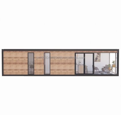 Hotel 40ft Garden Mobile House Wooden Studio Flat Container Coffee House with 3D Model and CAD Drawings at Garden Hotel