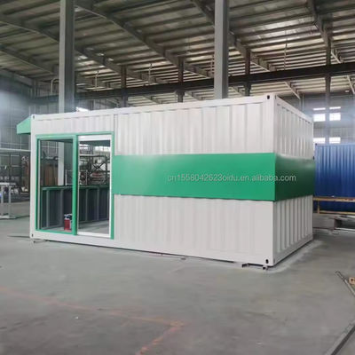 Modern 20 FT 40 FT Prefab Home Container Wooden Prefabricated Outdoor Restaurant Coffee Bar for Customized Color