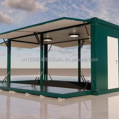 Modern 20 FT 40 FT Prefab Home Container Wooden Prefabricated Outdoor Restaurant Coffee Bar for Customized Color