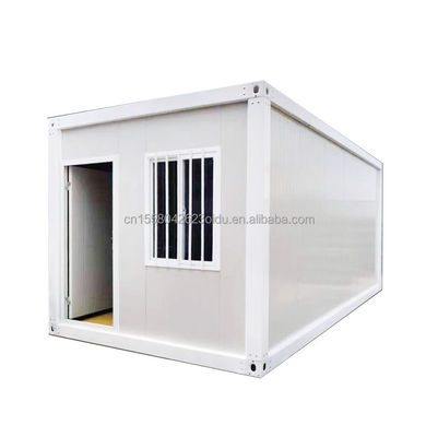 Main Structure Galvanized Steel Square Tubes in Made 20ft Flat Packaging Prefabricated Temporary Container Workshop