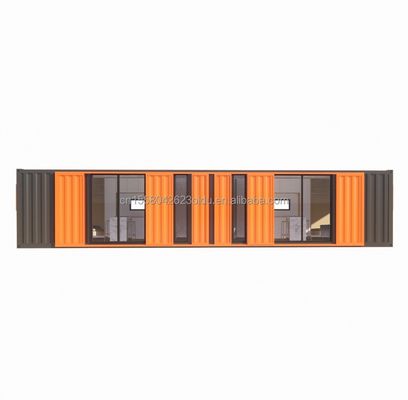 40FT Container Apartment Modular Finished Wooden Houses Customized Color Independent Student Apartment Prefabricated House