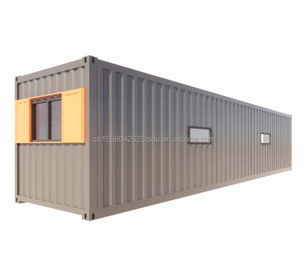 40FT Container Apartment Modular Finished Wooden Houses Customized Color Independent Student Apartment Prefabricated House