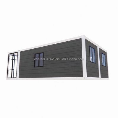 Steel Structure Frame Welded EU Luxury 20FT Combination Flat Packaging Container 2 Bedrooms Family Residential Mobile Home