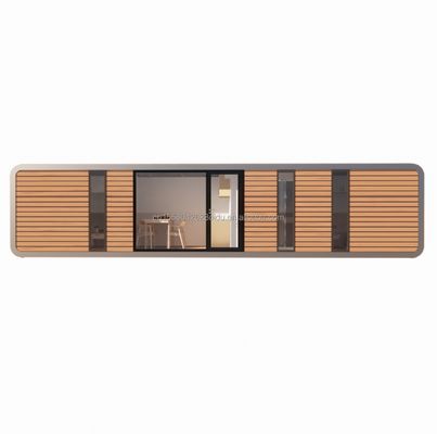 Affordable Family Housing 2 Bedroom Wooden House with Galvanized Steel Square Tube Structure and Garden