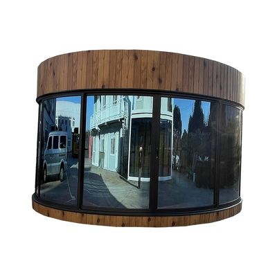 Wooden Houses EU Australian Standard Container Office Residential Circular Garden Integrated House with Various Materials