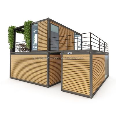 Detachable Container 20ft Luxury Modular Prefabricated Container House for Modern Hotel Design and Foldable Luxury Container