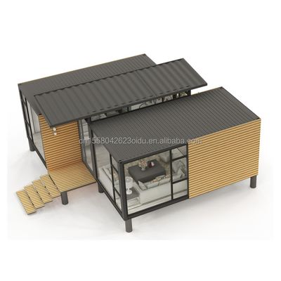 Detachable Container 20ft Luxury Modular Prefabricated Container House for Modern Hotel Design and Foldable Luxury Container