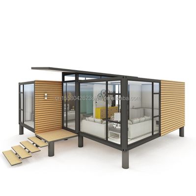 Detachable Container 20ft Luxury Modular Prefabricated Container House for Modern Hotel Design and Foldable Luxury Container