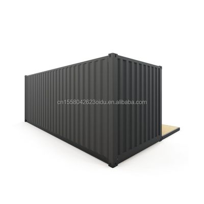 Front Terrace Country Style Container with Aluminum Alloy Windows and Galvanized Steel Bending 180g 20ft Modular Housing