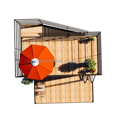 Galvanized Steel Main Structure Modern Luxury Chinese Prefabricated Steel Villa for Easy Assembly in Outdoor Environment