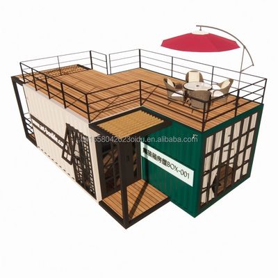 Customized Color Modern Fast Build Modular Prefab House Hotel Container Homes With Bathroom And Kitchen for Hotels