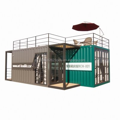 Customized Color Modern Fast Build Modular Prefab House Hotel Container Homes With Bathroom And Kitchen for Hotels