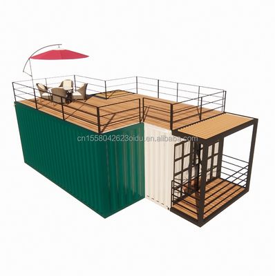 Customized Color Modern Fast Build Modular Prefab House Hotel Container Homes With Bathroom And Kitchen for Hotels