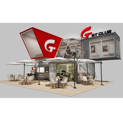Customized Color 10ft 20ft Modern Mobile Modular Prefab House Easy Install Flat Pack Prefabricated Detachable Container