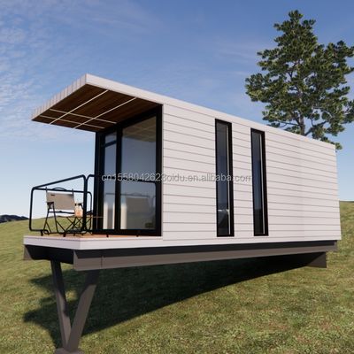 Aluminum Alloy Windows 20ft Prefab House Container House Hotel Leisure Container Holiday Home Luxury House Light Steel Villa