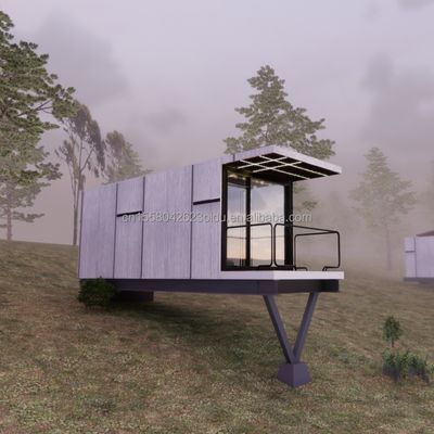 Aluminum Alloy Windows 20ft Prefab House Container House Hotel Leisure Container Holiday Home Luxury House Light Steel Villa