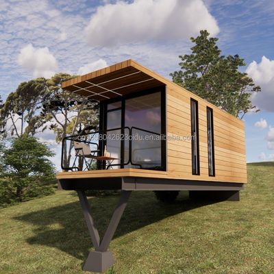 Aluminum Alloy Windows 20ft Prefab House Container House Hotel Leisure Container Holiday Home Luxury House Light Steel Villa