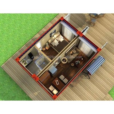 Expandable Container Wall 50/75/100mm Wave Sandwich Panel for Outdoor 20ft and 40ft Prefab Portable Shipping Container Home