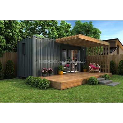 Expandable Container Wall 50/75/100mm Wave Sandwich Panel for Outdoor 20ft and 40ft Prefab Portable Shipping Container Home