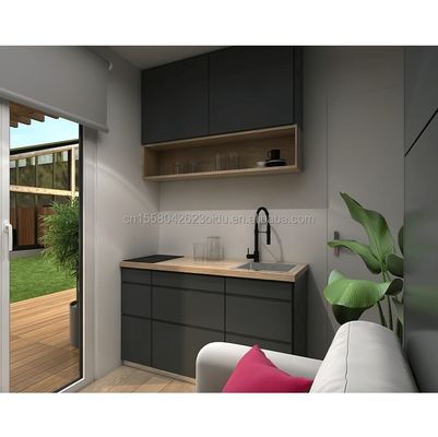 Expandable Container Wall 50/75/100mm Wave Sandwich Panel for Outdoor 20ft and 40ft Prefab Portable Shipping Container Home