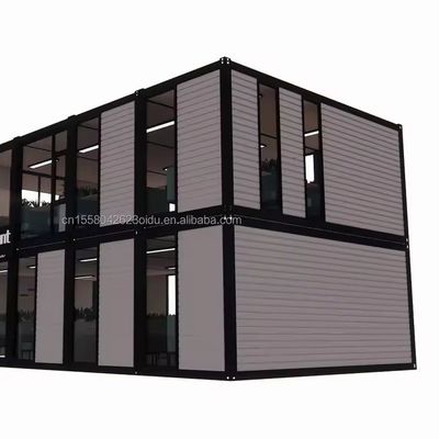 Outdoor Construction Site Prefabricated Modern Design Office Building with Galvanized Steel Bending 180g