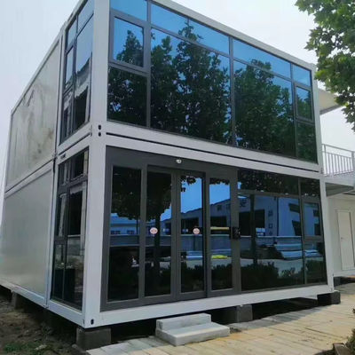 Outdoor Construction Site Prefabricated Modern Design Office Building with Galvanized Steel Bending 180g