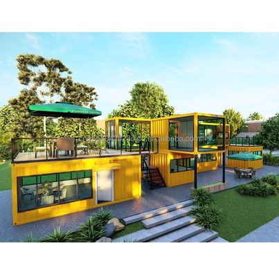 Wall 50/75/100mm Wave Sandwich Panel Office Container for Modern Design Prefabricated Expandable Container Home