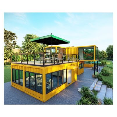 Wall 50/75/100mm Wave Sandwich Panel Office Container for Modern Design Prefabricated Expandable Container Home