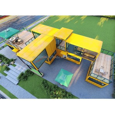 Wall 50/75/100mm Wave Sandwich Panel Office Container for Modern Design Prefabricated Expandable Container Home